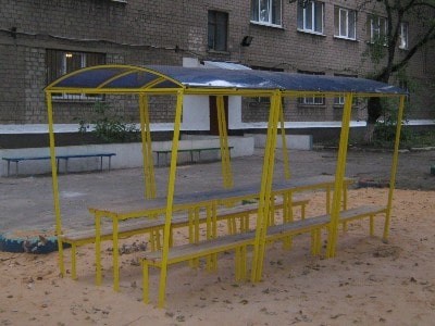 Теневые навесы и беседки